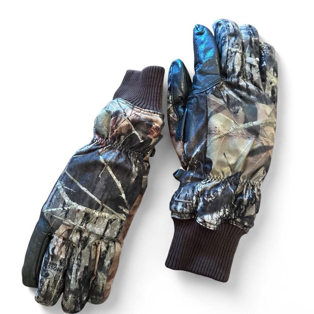 Cabela’s Gore -Tex and Leather Thinsulate Camp Shooting / Hunting Gloves